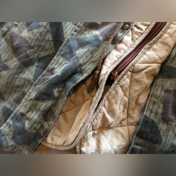 Bulgarian Armed Forces Quilted Liner Winter Jacket Splinter Pattern Camo L/XL - Picture 5 of 12